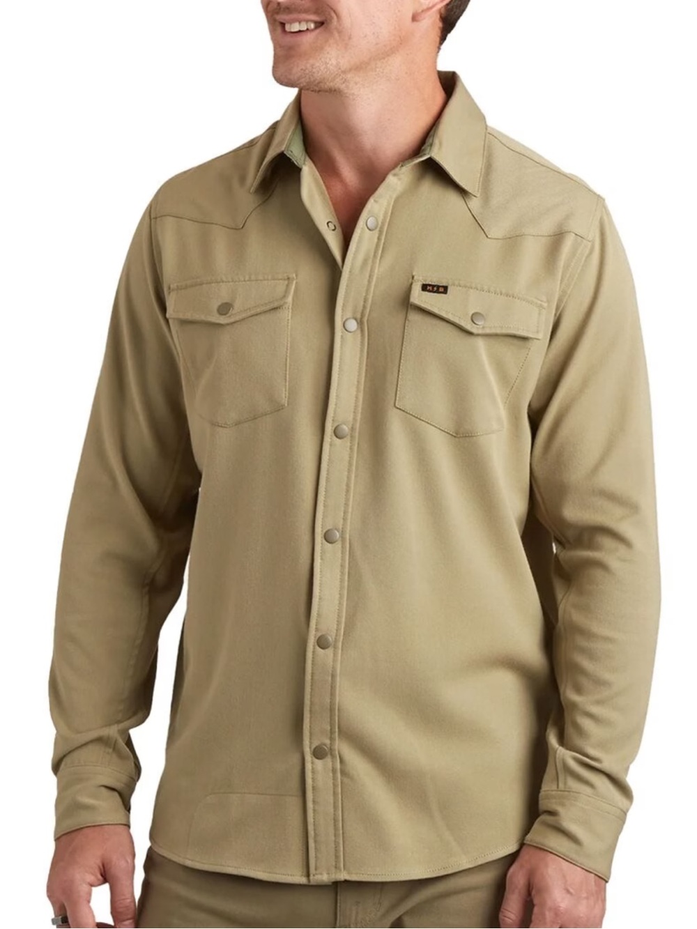 Howler Brothers Stockman long sleeved Snap Shirt EUC size Medium